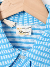 J.C.Penney 70's 織柄シャツ