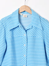 J.C.Penney 70's 織柄シャツ