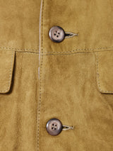 ヌバックレザー ブルゾン