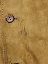 ヌバックレザー ブルゾン