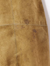 ヌバックレザー ブルゾン