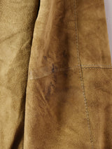 ヌバックレザー ブルゾン