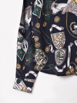 【2色展開】Emerald Motel 総柄 長袖シャツ