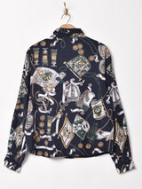 【2色展開】Emerald Motel 総柄 長袖シャツ