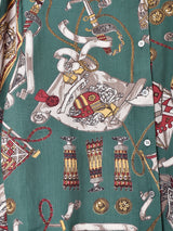 【2色展開】Emerald Motel 総柄 長袖シャツ