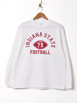 【2色展開】 プリント ロングスリーブTシャツ 【FOOTBALL】