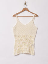 フラワークロシェ キャミソール