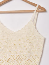 フラワークロシェ キャミソール