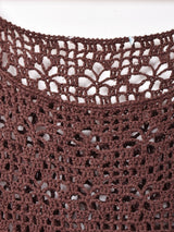 クロシェニットベスト