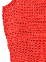 クロシェニットベスト