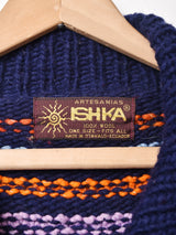 マルチボーダー カーディガン