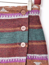 ネイティブ柄 ロングタイトスカート