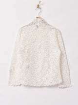 ビーズデザイン レースジャケット