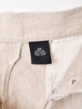 リネン ショートパンツ W34