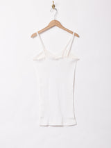 カットワークレースカップ キャミソール