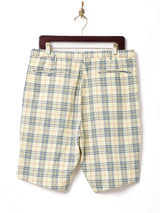 チェック柄 ショートパンツ W34