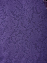 織り柄 ベロア切り替えベスト