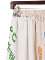 Emerald Motel パッケージ柄 フレアスカート