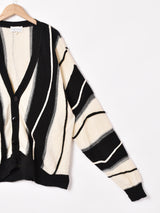 アメリカ製 ストライプカーディガン