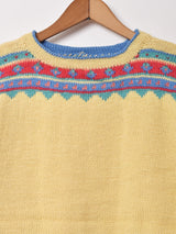 ラインデザイン セーター