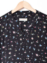 Emerald Motel 花柄 チャイナボタン スリーブレスワンピース