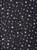 Emerald Motel 花柄 チャイナボタン スリーブレスワンピース