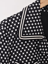 総柄 デザインテーラードジャケット