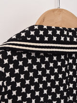 総柄 デザインテーラードジャケット