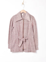 ネップ ジップアップジャケット