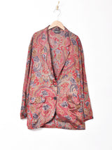 花柄 テーラードジャケット