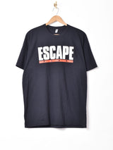 「Escape Plan」 プリントTシャツ