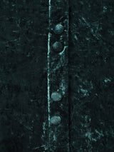 長袖 ベロアワンピース