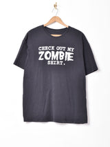 ゾンビ プリントTシャツ