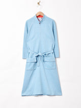 アメリカ製 70's 2ポケット ジップアップ 長袖ワンピース