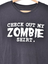 ゾンビ プリントTシャツ