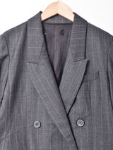 ストライプ ダブルジャケット
