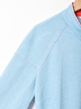 アメリカ製 70's 2ポケット ジップアップ 長袖ワンピース