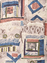 くすみカラー 長袖シルクシャツ