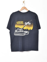戦車 プリントTシャツ