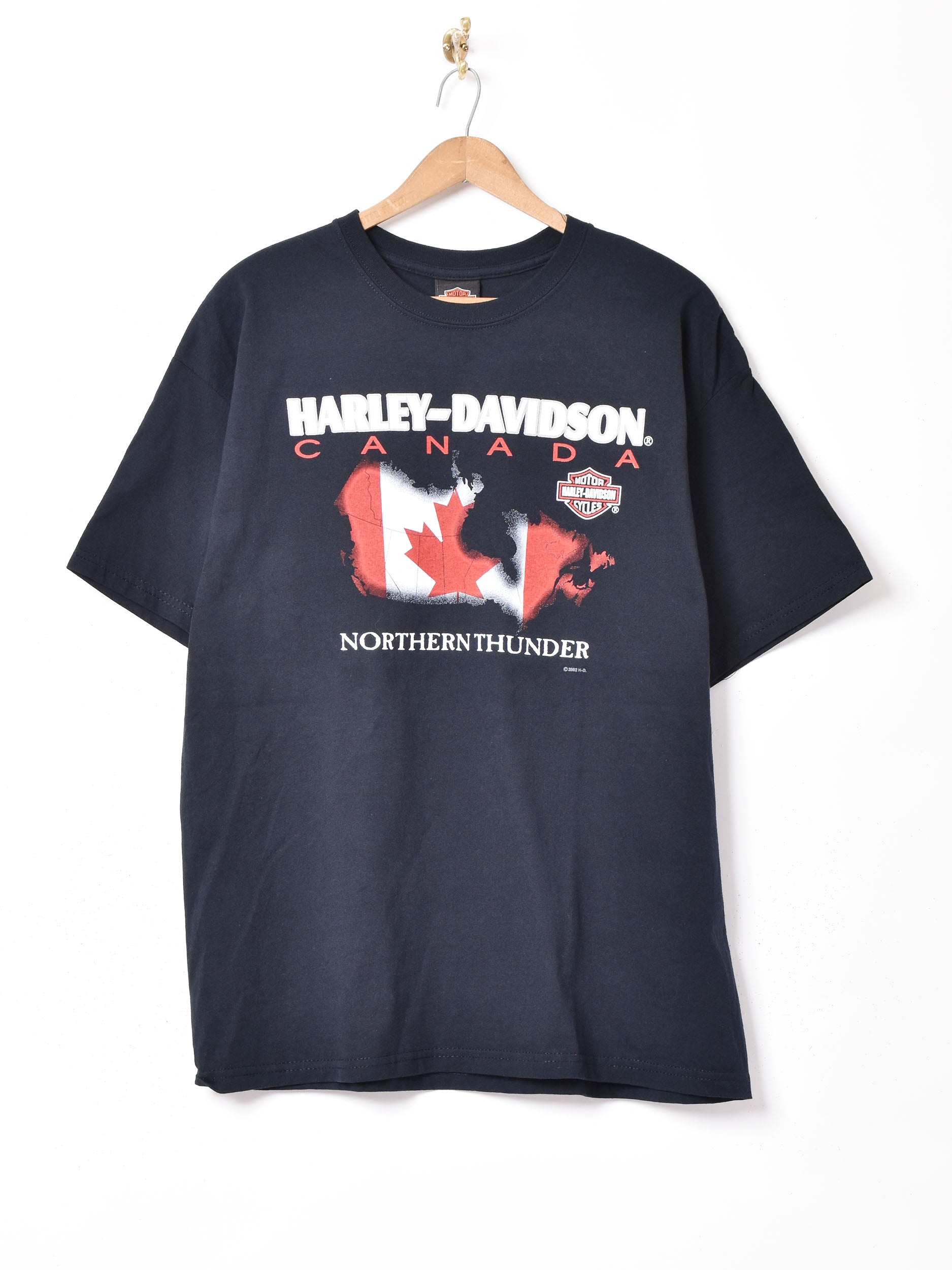 Harley-Davidson Tシャツ 黒 1993年設立 Harley-Davidson ハーレーダビッドソン 半袖Tシャツ 黒T バイク