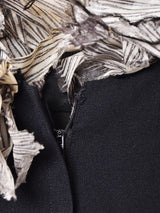 デザイン 長袖 ミニワンピース