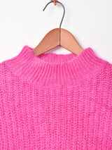 モヘア ハイネックセーター