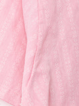 70's  アメリカ製 織り柄 ストライプ 半袖シャツ