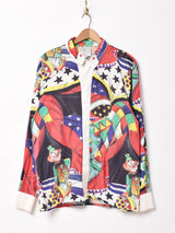 ピエロ 総柄 長袖シャツ