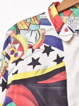 ピエロ 総柄 長袖シャツ