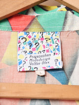 ピエロ 総柄 長袖シャツ