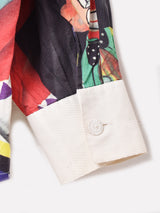 ピエロ 総柄 長袖シャツ