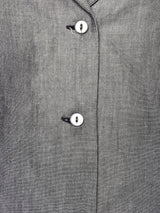 アンカーパッチ オープンカラーシャツ