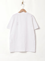 【2色展開】ワンポイント キャット 刺繍 Tシャツ