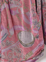 総柄 長袖シャツ